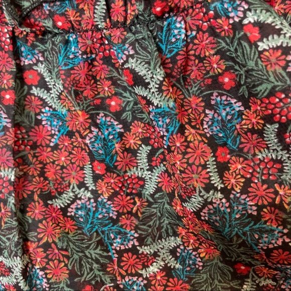 Matilda Jane Red Floral Carol Peasant Tunic XS - Picture 5 of 7